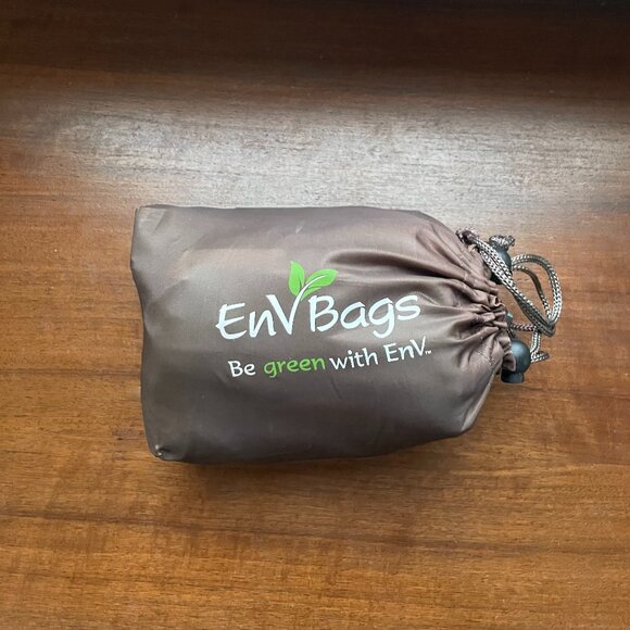 Five EnVBags Reusable Bags in Cinch Bag - Picture 1 of 4